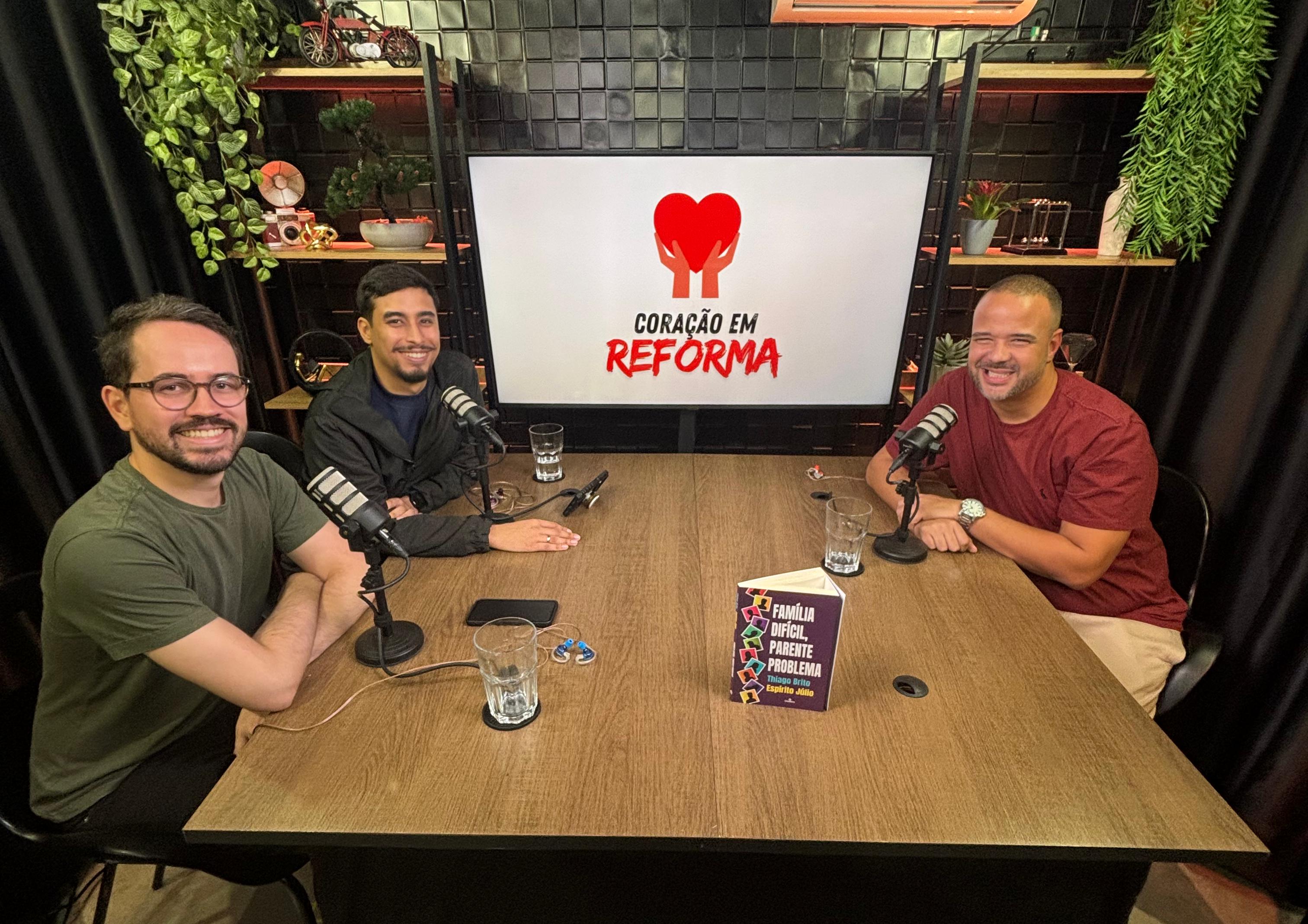 O podcast espírita Coração em Reforma chega à 2ª temporada